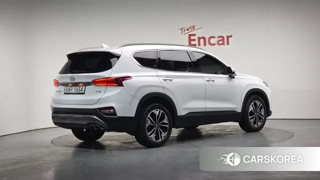 Hyundai Santa Fe TM 2019 Белый из Кореи