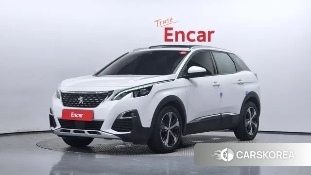 Peugeot 3008 second generation 2018 Белый из Кореи
