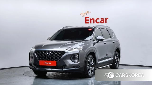 Hyundai Santa Fe TM 2019 Серый из Кореи