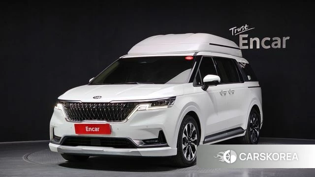 Kia Carnival 4th generation 2021 Белый из Кореи