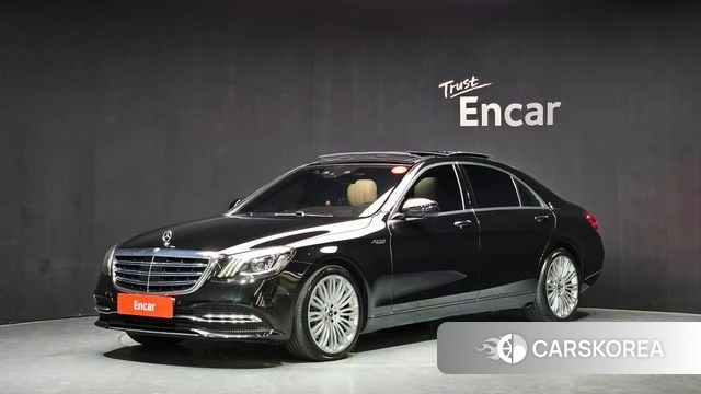 Mercedes-Benz S-Class W222 2019 Черный из Кореи