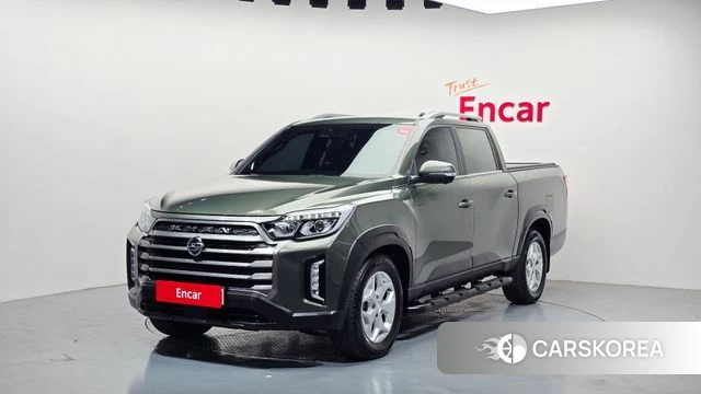 Ssangyong The New Rexton Sports Cannes 2023 Зеленый из Кореи