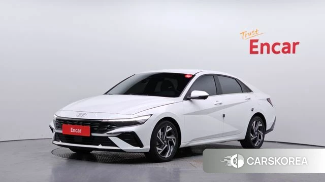 Hyundai The New Avante (CN7) 2023 Белый из Кореи