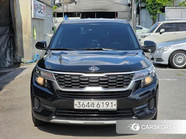 Kia Seltos 2020 Черный из Кореи