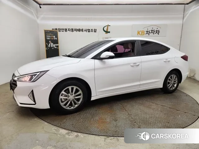 Hyundai The New Avante AD 2018 Белый из Кореи