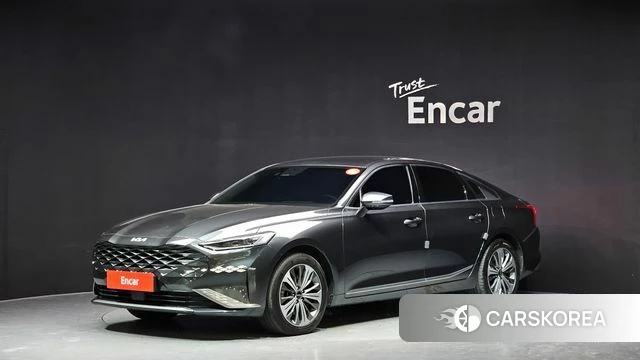 Kia K8 2021 Серый из Кореи