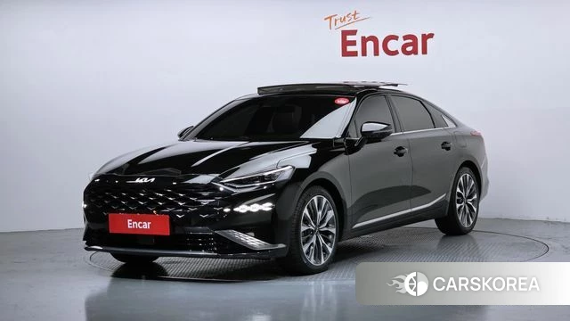 Kia K8 2024 Черный из Кореи