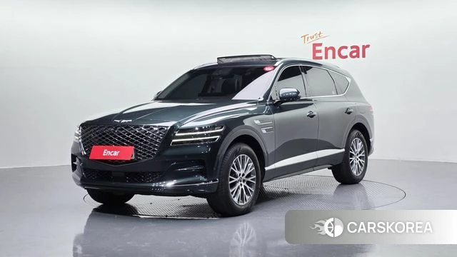 Genesis GV80 2022 Темно-зеленый из Кореи