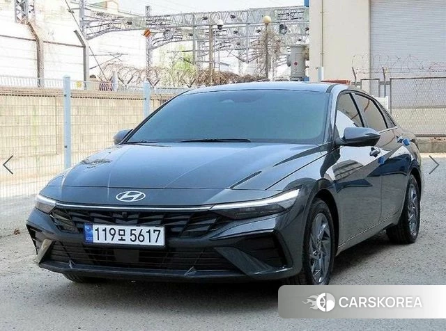 Hyundai The New Avante Hybrid (CN7) 2025 Серый из Кореи