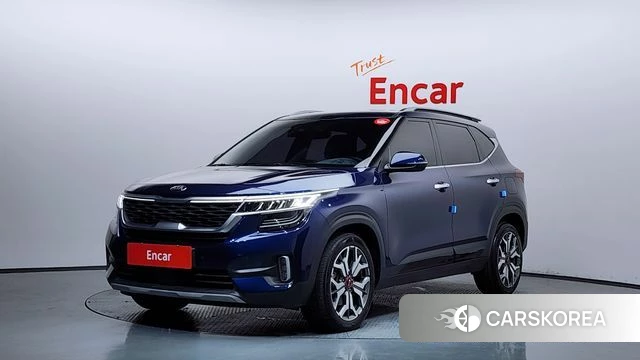 Kia Seltos 2019 Синий из Кореи