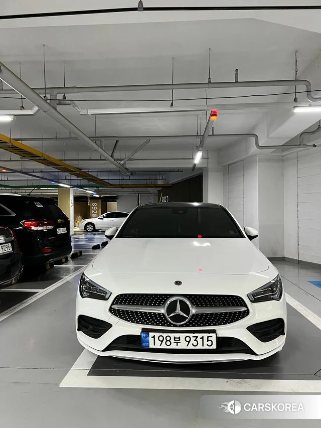 Mercedes-Benz CLA-Class C118 2021 Белый из Кореи
