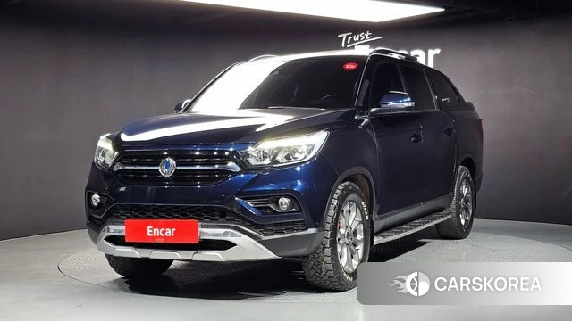 Ssangyong Rexton Sports 2019 Синий из Кореи