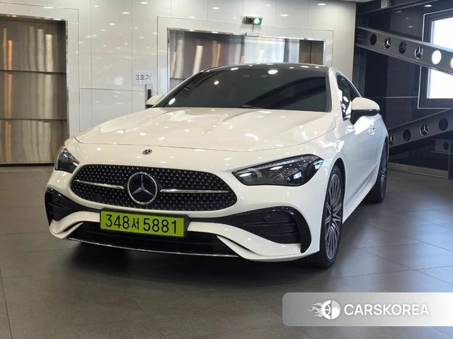 Mercedes-Benz CLE-Class C236 2024 Белый из Кореи