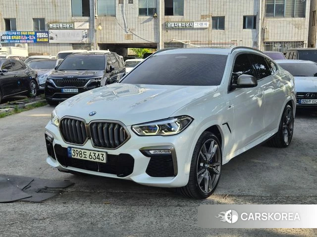 BMW X6 (G06) 2021 Белый из Кореи