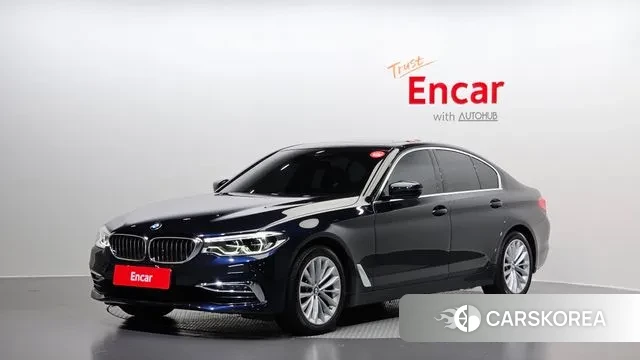 BMW 5 Series (G30) 2020 Черный из Кореи