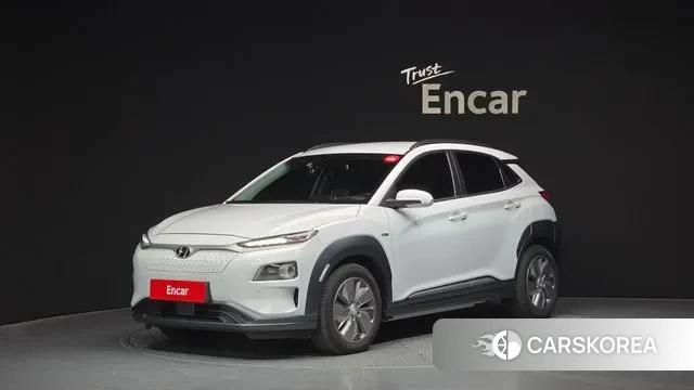 Hyundai Kona Electric 2019 Белый из Кореи
