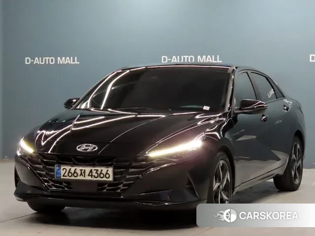 Hyundai Avante (CN7) 2020 Черный из Кореи