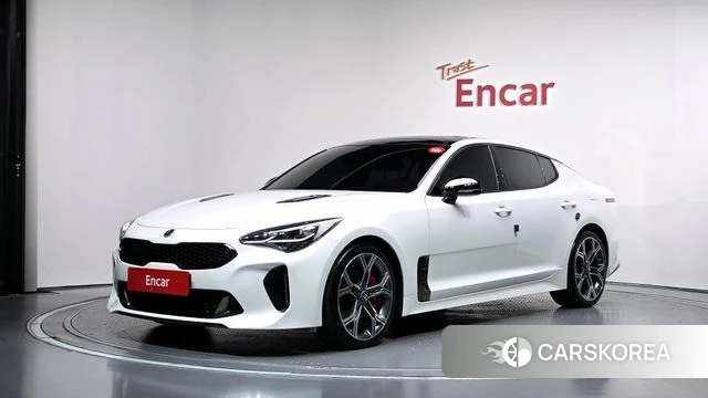 Kia Stinger 2018 Белый из Кореи