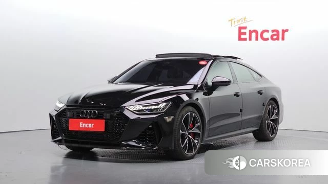 Audi A7 (4K) 2021 Черный из Кореи