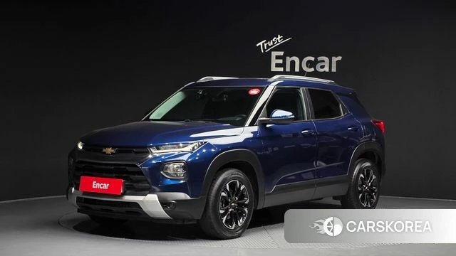 Chevrolet (GM Daewoo) Trailblazer 2021 Синий из Кореи