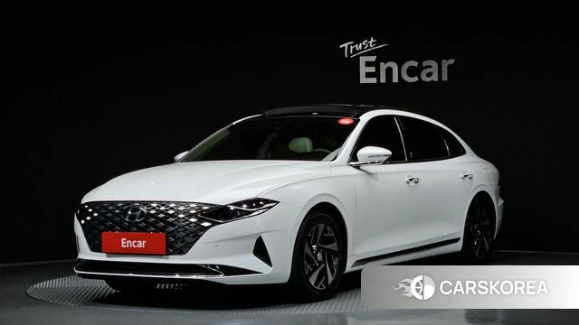 Hyundai The New Grandeur IG Hybrid 2022 Белый из Кореи