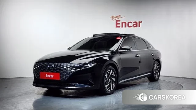 Hyundai The New Grandeur IG Hybrid 2021 Черный из Кореи