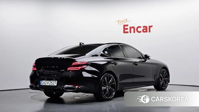 Genesis The New G70 2021 Черный из Кореи