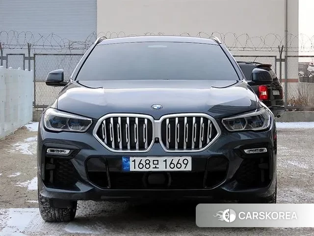 BMW X6 (G06) 2021 Серый из Кореи