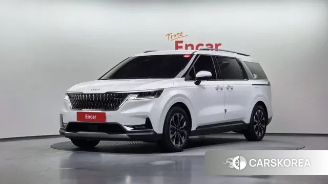 Kia Carnival 4th generation 2023 Белый из Кореи