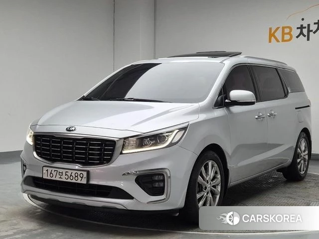 Kia The New Carnival 2018 Серебряный из Кореи