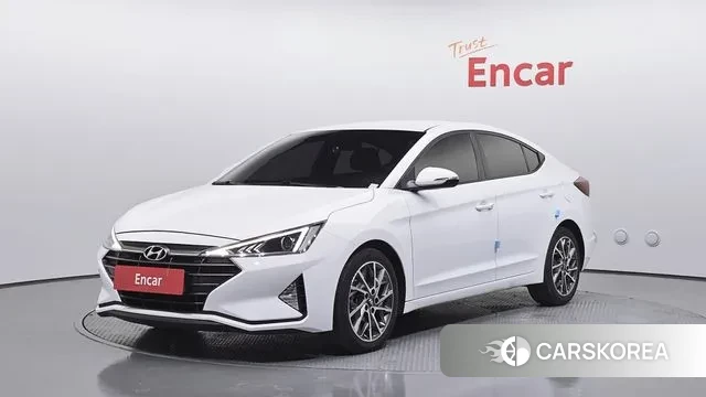 Hyundai The New Avante AD 2019 Белый из Кореи