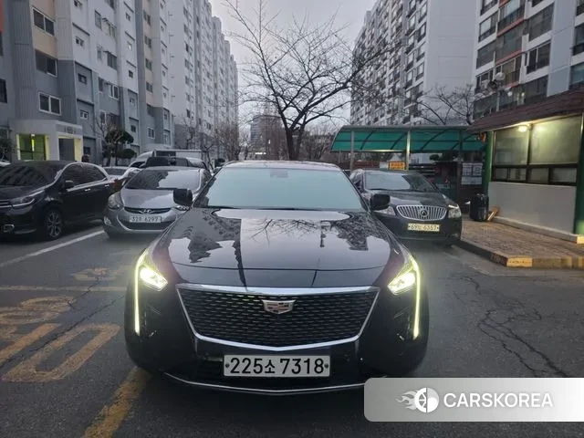Cadillac CT6 2019 Черный из Кореи