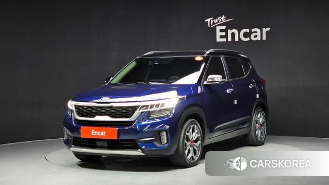 Kia Seltos 2019 Синий из Кореи