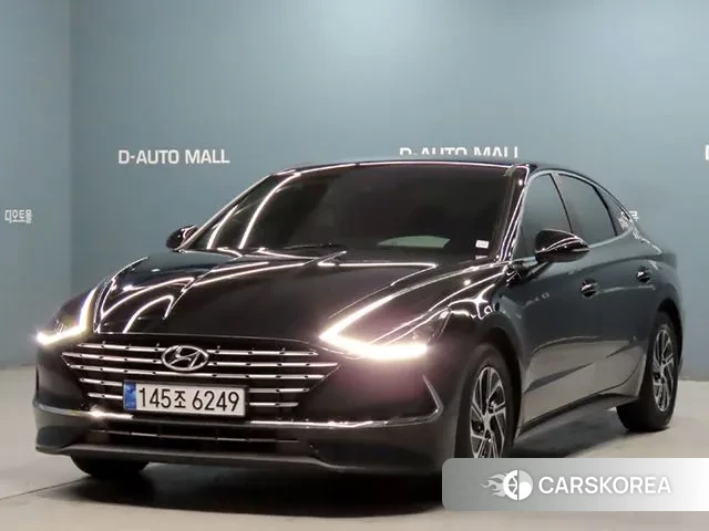 Hyundai Sonata Hybrid (DN8) 2021 Черный из Кореи