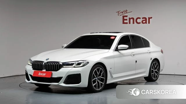 BMW 5 Series (G30) 2023 Белый из Кореи