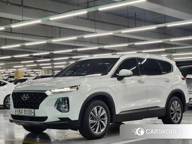 Hyundai Santa Fe TM 2018 Белый из Кореи