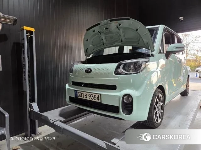 Kia The New Ray 2021 Небесно-голубой из Кореи