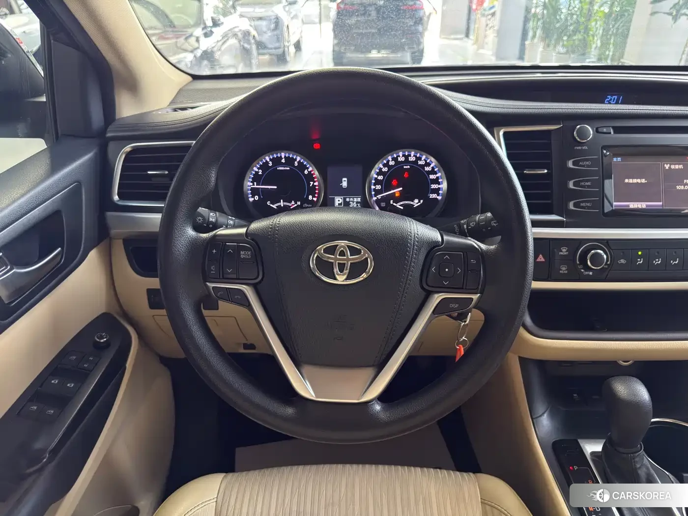 Toyota Highlander 2021 Черный из Китая