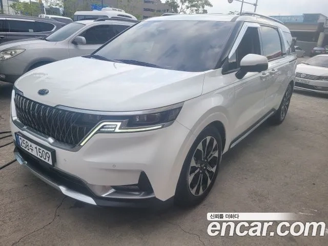 Kia Carnival 4th generation 2021 Жемчужный цвет из Кореи