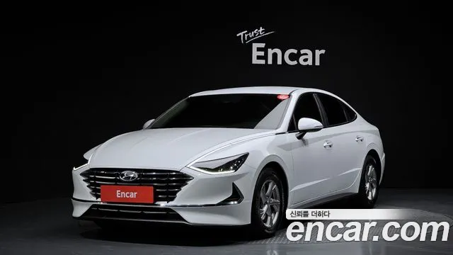 Hyundai Sonata (DN8) 2019 Белый из Кореи
