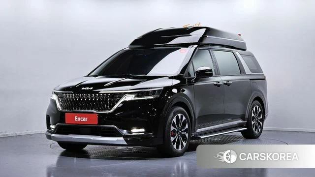Kia Carnival 4th generation 2023 Черный из Кореи