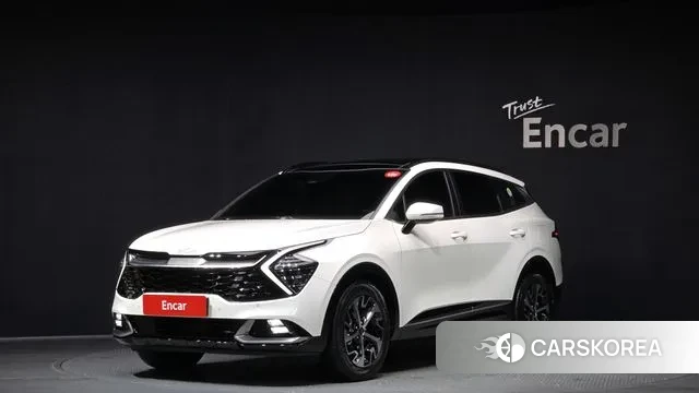 Kia Sportage 5th Generation Hybrid 2021 Белый из Кореи