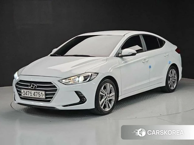 Hyundai Avante AD 2018 Белый из Кореи