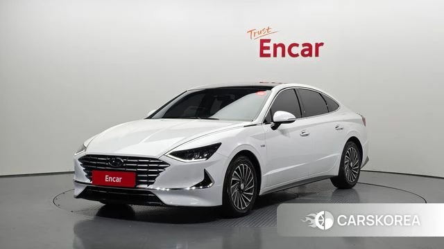 Hyundai Sonata Hybrid (DN8) 2019 Белый из Кореи