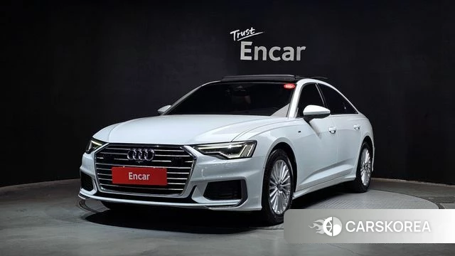 Audi A6 (C8) 2021 Белый из Кореи