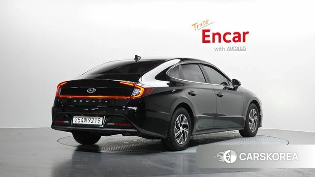 Hyundai Sonata Hybrid (DN8) 2023 Черный из Кореи