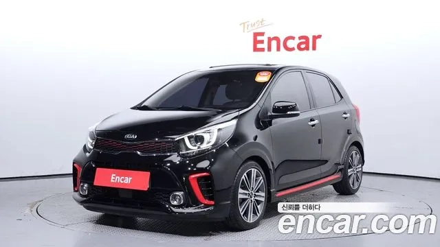Kia All New Morning (JA) 2020 Черный из Кореи