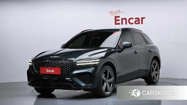 Genesis GV70 2021 Темно-зеленый из Кореи