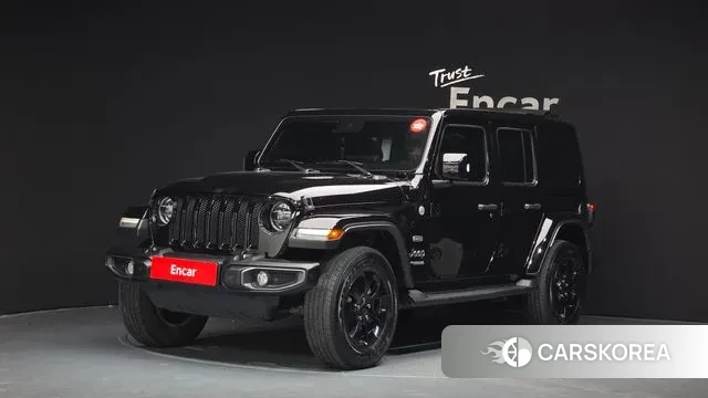 Jeep Wrangler (JL) 2022 Черный из Кореи