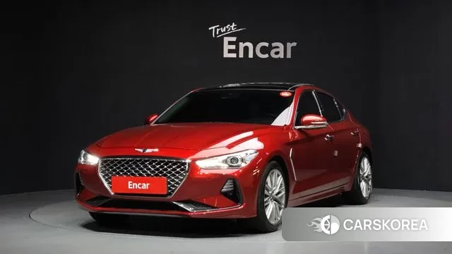 Genesis G70 2019 Красный из Кореи